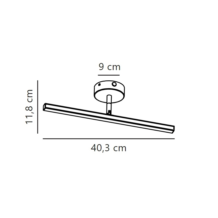 Nordlux - LED осветление за баня за огледало IP LED/6,2W/230V IP44 40 см бяло