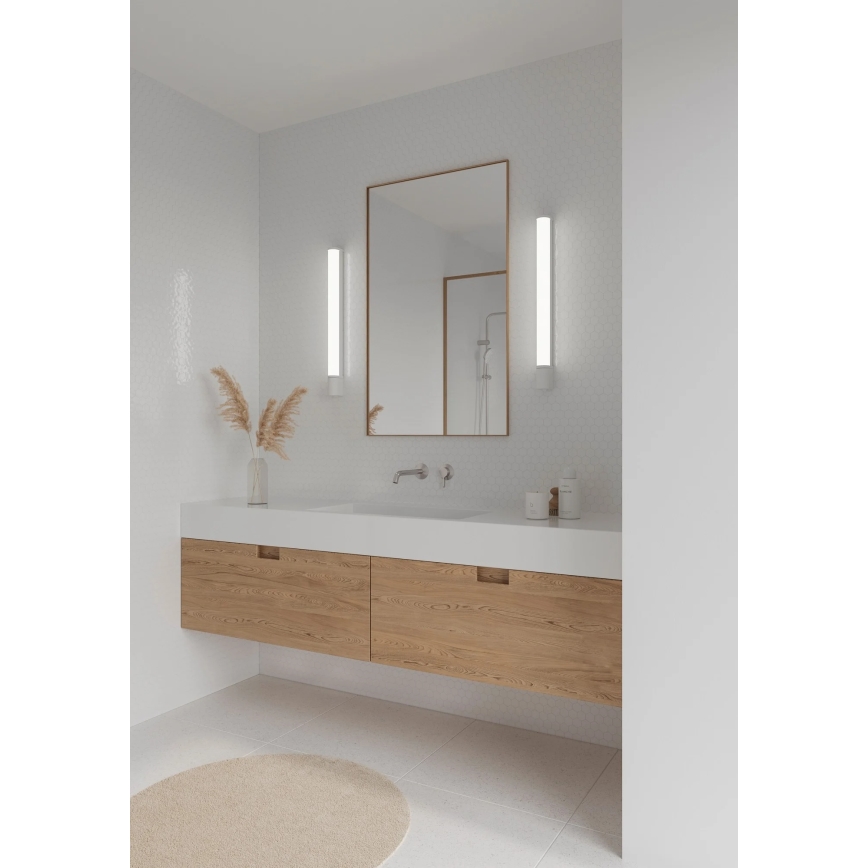 Nordlux - LED огледално осветление за баня с контакт MALAIKA LED/15W/230V IP44 68,4 cm бяло