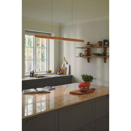 Nordlux - LED димируем полилей на кабел ILGAS LED/47W/230V 3000K бежов/бял/ясен