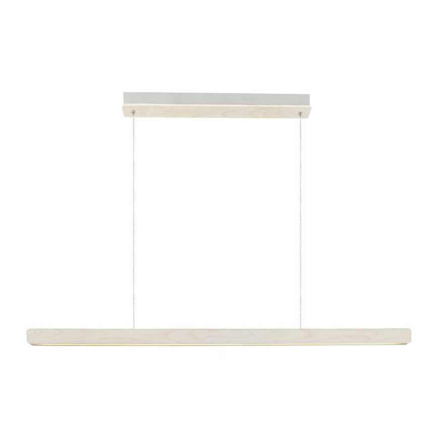 Nordlux - LED димируем полилей на кабел ILGAS LED/47W/230V 3000K бял/ясен 115 cm