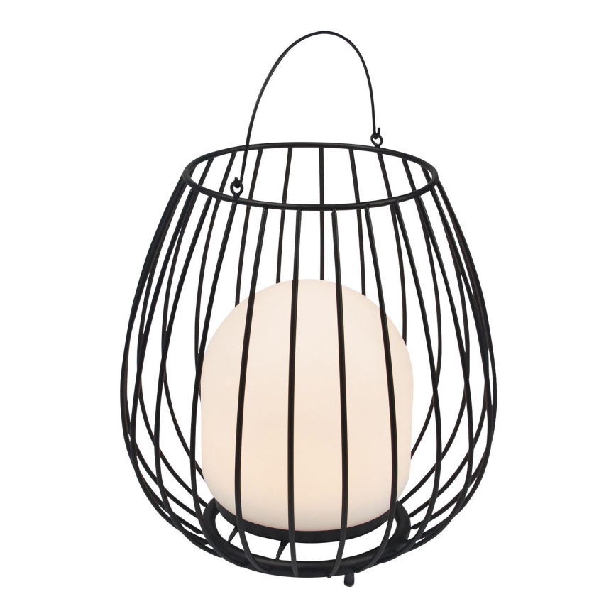 Nordlux - LED преносимо външно регулируемо осветително тяло JIM TO-GO LED/3W/3,7V IP54 5000 mAh черно