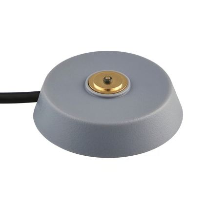 Nordlux - Димируема LED презареждаема външна настолна лампа ELLEN LED/2,8W/3,7V 2200 mAh IP44 сива