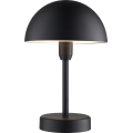 Nordlux - LED регулируема презареждаема външна настолна лампа ELLEN LED/2,8W/3,7V IP44 черна