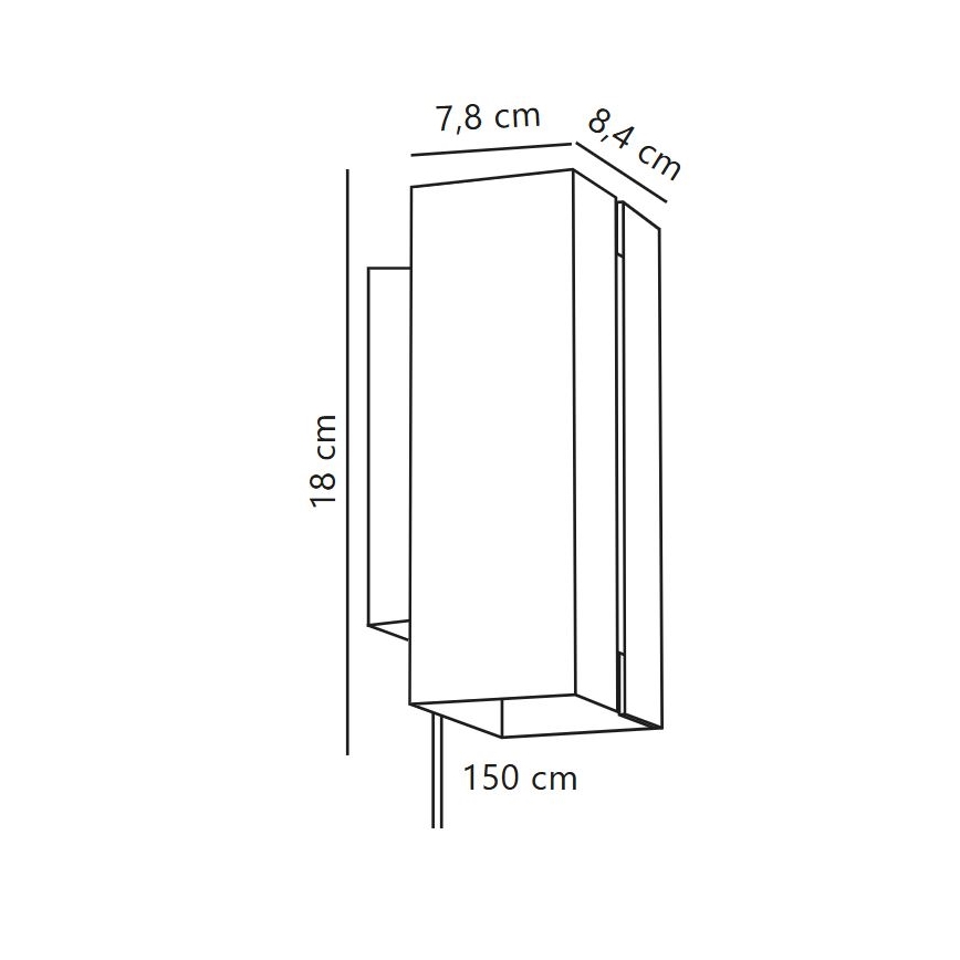 Nordlux - LED регулируемо стенен осветител CURTIZ 2xLED/4,5W/230V бял