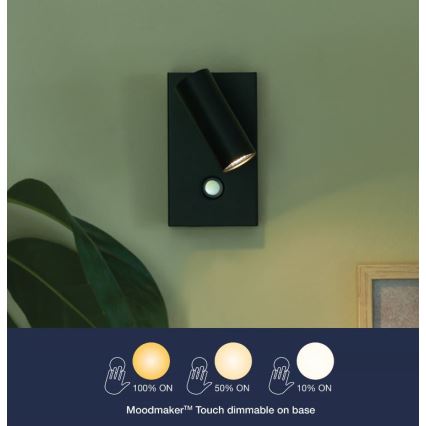 Nordlux - LED регулируемо стенен прожектор OMARI LED/3,2W/230V черен