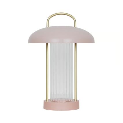 Nordlux - LED с регулируема яркост, презареждаема, сенсорна настолна лампа MIRANO LED/3W/3,7V розова