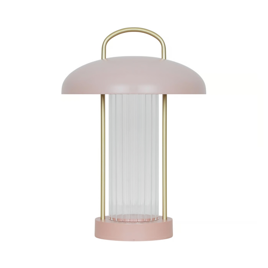 Nordlux - LED с регулируема яркост, презареждаема, сенсорна настолна лампа MIRANO LED/3W/3,7V розова