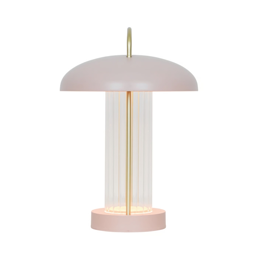 Nordlux - LED с регулируема яркост, презареждаема, сенсорна настолна лампа MIRANO LED/3W/3,7V розова