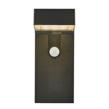 Nordlux - LED Соларен аплик със сензор ALYA LED/5W/3,7V IP44