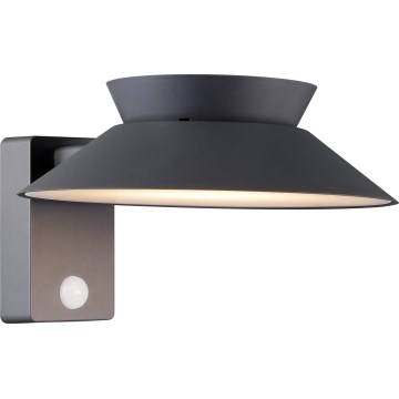 Nordlux - LED Соларен аплик със сензор JUSTINA LED/5W/3,7V IP44