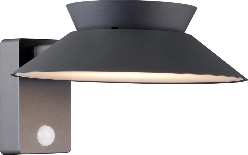 Nordlux - LED Соларен аплик със сензор JUSTINA LED/5W/3,7V IP44