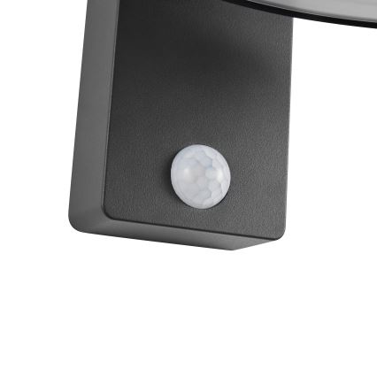 Nordlux - LED Соларен аплик със сензор JUSTINA LED/5W/3,7V IP44