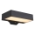 Nordlux - LED Соларен аплик със сензор MONAY LED/5W/5V 3000K IP44 2000 mAh черен