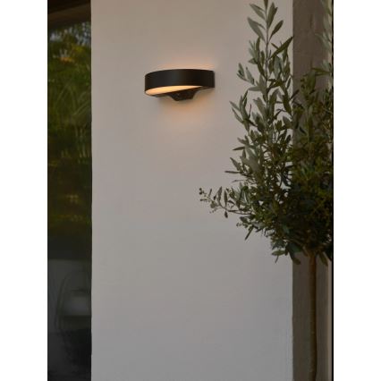 Nordlux - LED Соларен аплик със сензор MONAY LED/5W/5V 3000K IP44