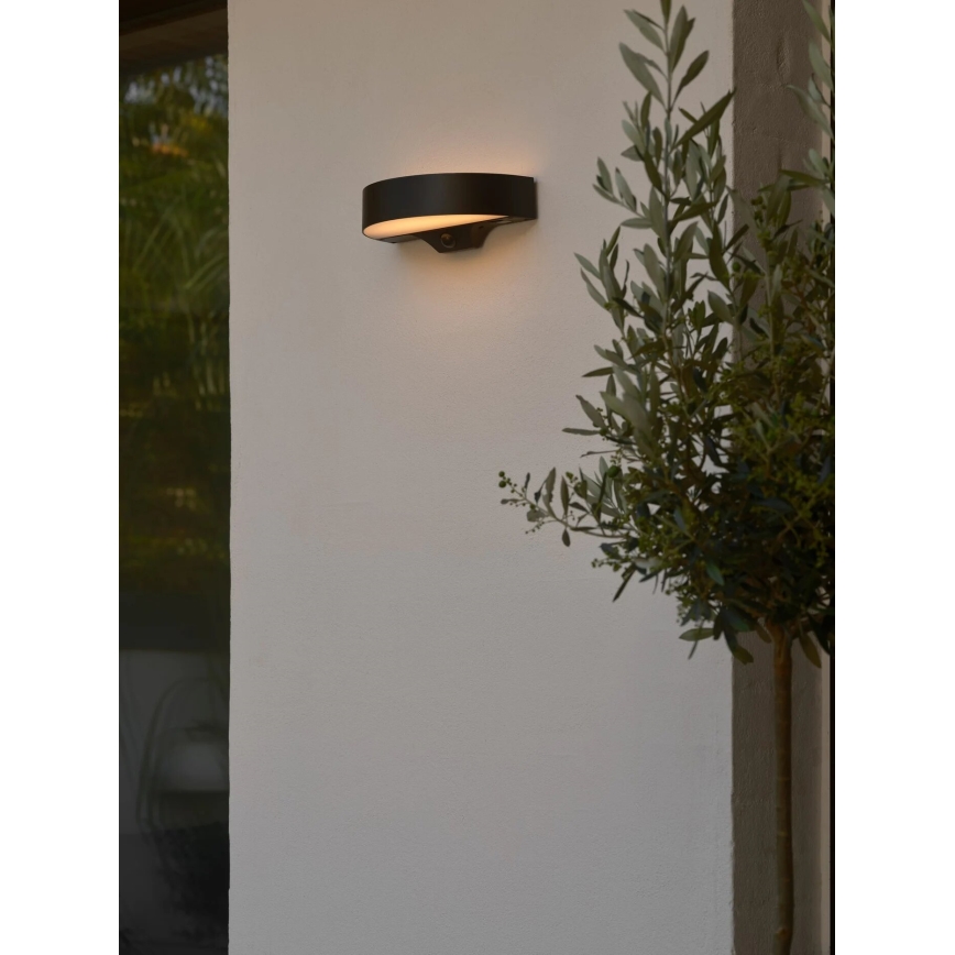 Nordlux - LED Соларен аплик със сензор MONAY LED/5W/5V 3000K IP44