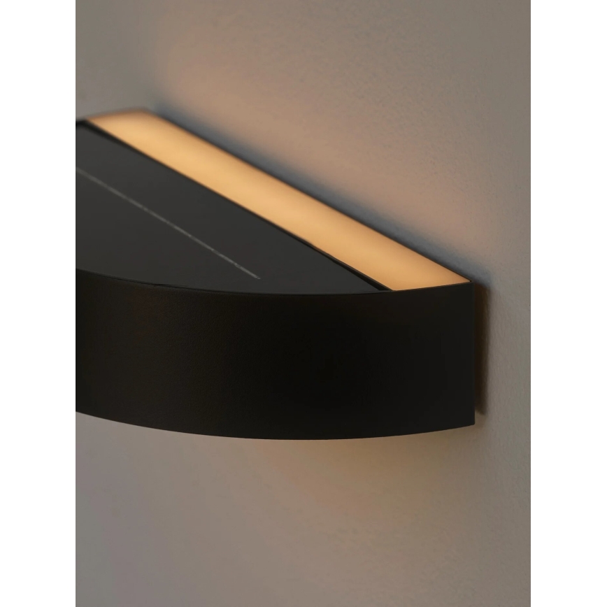 Nordlux - LED Соларен аплик със сензор MONAY LED/5W/5V 3000K IP44
