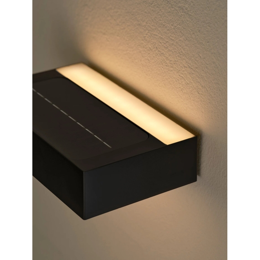 Nordlux - LED Соларен аплик със сензор MONAY LED/5W/5V 3000K IP44