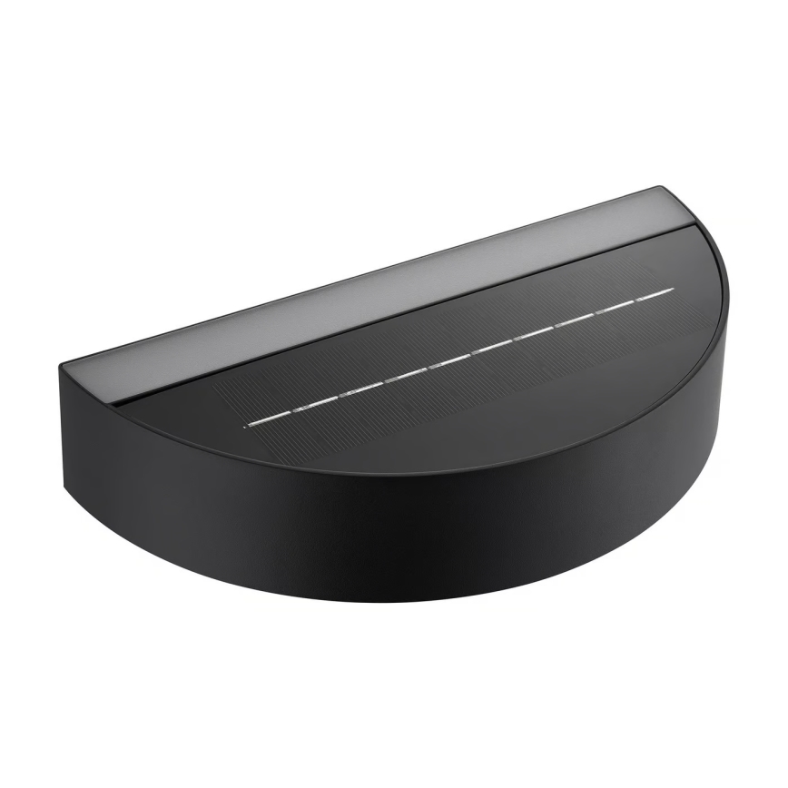Nordlux - LED соларен стенен фенер с сензор MONAY LED/5W/5V 3000K IP44 2000 mAh черен
