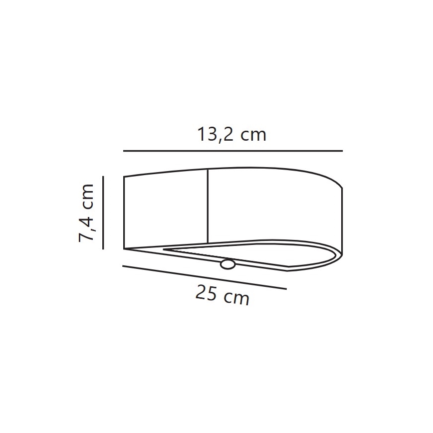 Nordlux - LED соларен стенен фенер с сензор MONAY LED/5W/5V 3000K IP44 2000 mAh черен