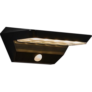 Nordlux - LED соларен стенен осветител с сензор AGENA LED/5W/3,7V IP44 2200 mAh