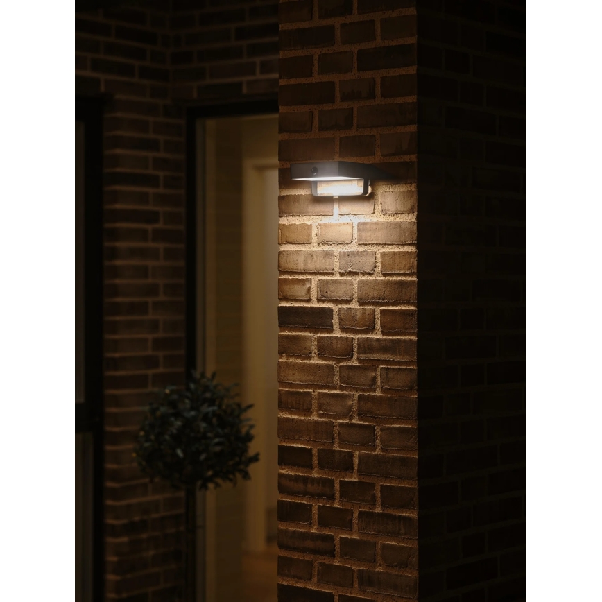 Nordlux - LED соларен стенен осветител SAULIO LED/4,45W/3,7V IP44