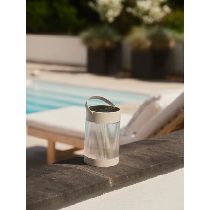 Nordlux - LED соларна лампа COUPAR LED/3,2W/3,7V бежова