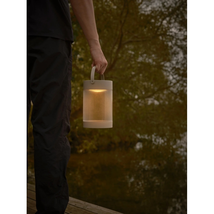 Nordlux - LED соларна лампа COUPAR LED/3,2W/3,7V бежова