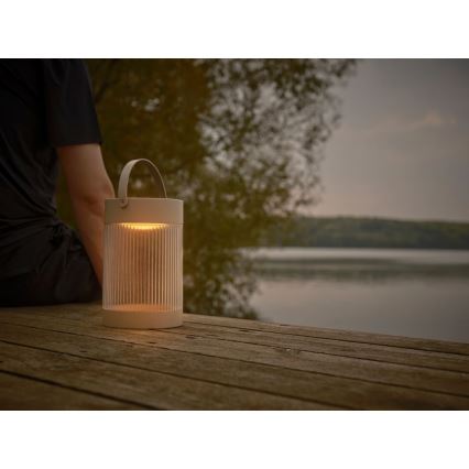 Nordlux - LED соларна лампа COUPAR LED/3,2W/3,7V бежова