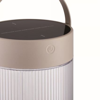 Nordlux - LED соларна лампа COUPAR LED/3,2W/3,7V бежова