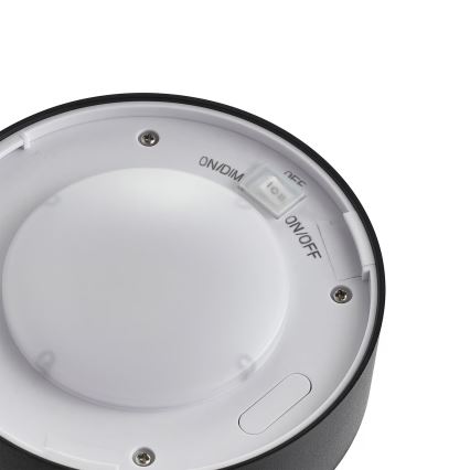 Nordlux - Соларна LED лампа COUPAR LED/3,2W/5V 3000K IP44 черна 1800 mAh