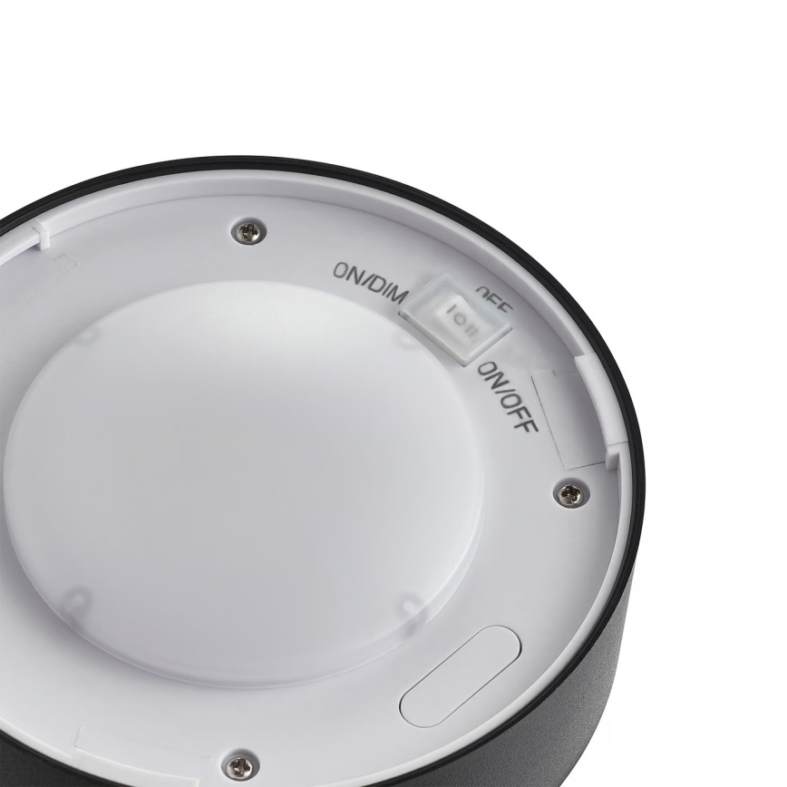 Nordlux - Соларна LED лампа COUPAR LED/3,2W/5V 3000K IP44 черна 1800 mAh