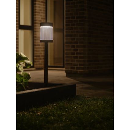 Nordlux - Соларна LED лампа COUPAR LED/3,2W/5V 3000K IP44 черна 1800 mAh