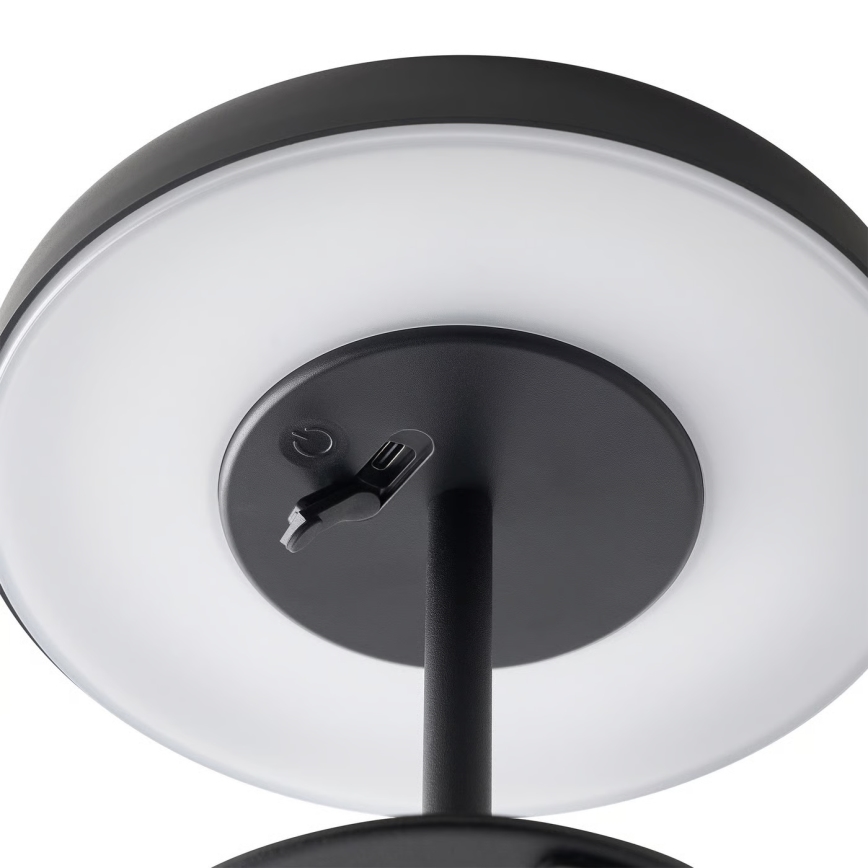 Nordlux - LED соларна лампа ELMER LED/2W/3,7V IP44 черна