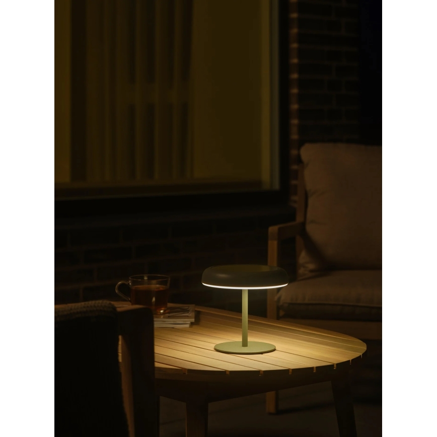 Nordlux - LED соларна лампа ELMER LED/2W/3,7V IP44 зелена