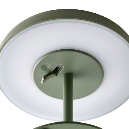 Nordlux - LED соларна лампа ELMER LED/2W/3,7V IP44 зелена