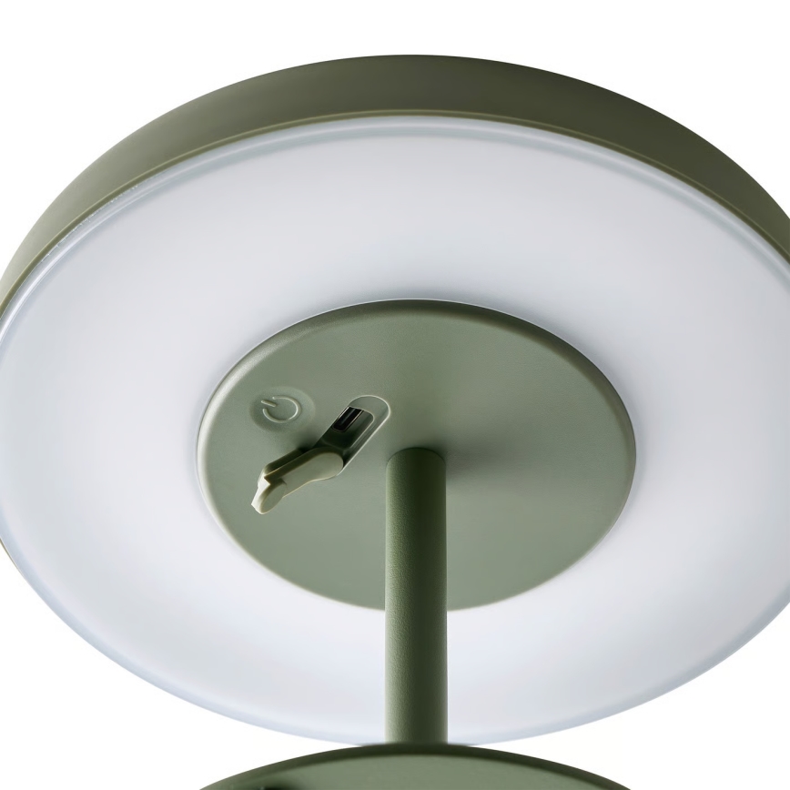 Nordlux - LED соларна лампа ELMER LED/2W/3,7V IP44 зелена
