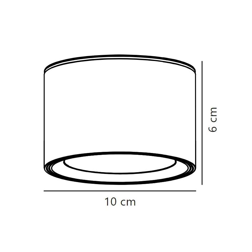 Nordlux - LED Спот FALLON LED/5,5W/230V черен