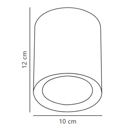 Nordlux - LED Спот FALLON LONG LED/5,5W/230V бял