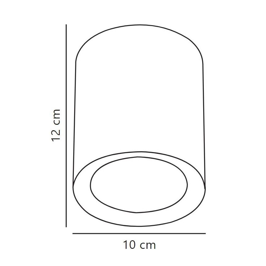 Nordlux - LED Спот FALLON LONG LED/5,5W/230V черен