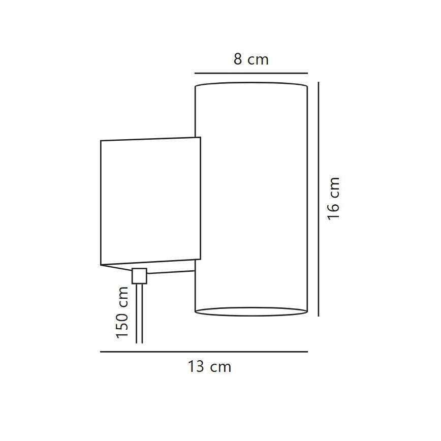Nordlux - LED регулируемо стенна лампа MONA LED/10W/230V CRI 90