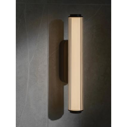 Nordlux - Димируемо LED стенно осветително тяло за баня VIRELLE LED/8W/230V 3000/4000K IP44 черно