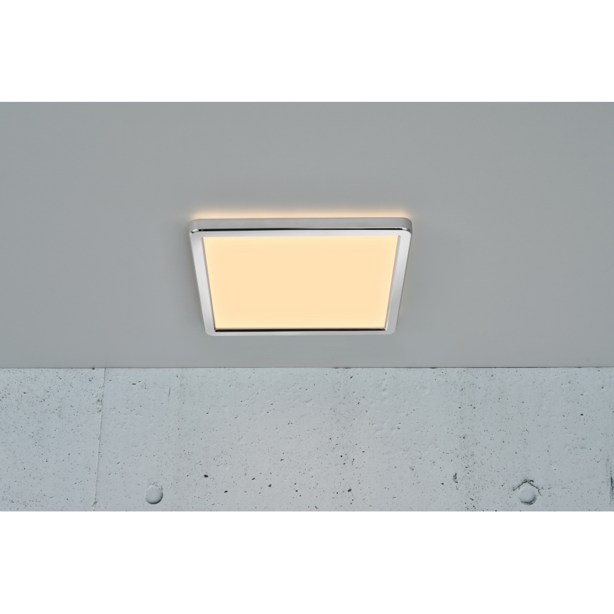 Nordlux - LED димируемо таванно осветително тяло за баня OJA LED/14,5W/230V 3000/4000K IP54 30x30 см