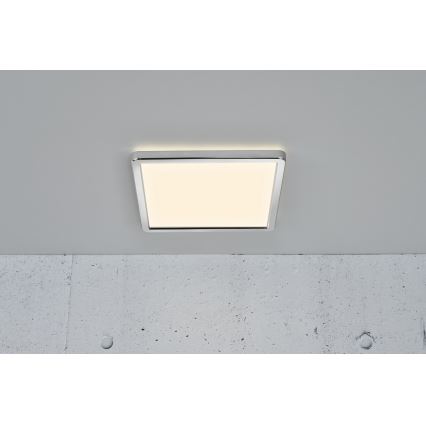 Nordlux - LED димируемо таванно осветително тяло за баня OJA LED/14,5W/230V 3000/4000K IP54 30x30 см