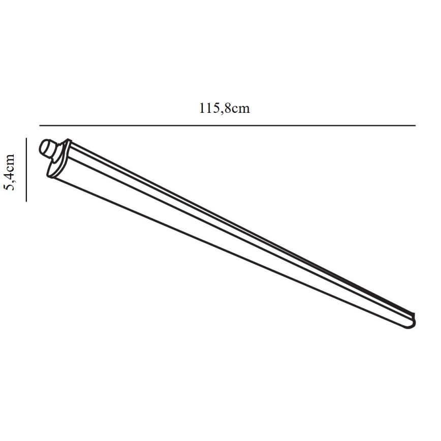 Nordlux - LED техническо осветително тяло WESTPORT LED/39W/230V 4000K IP65