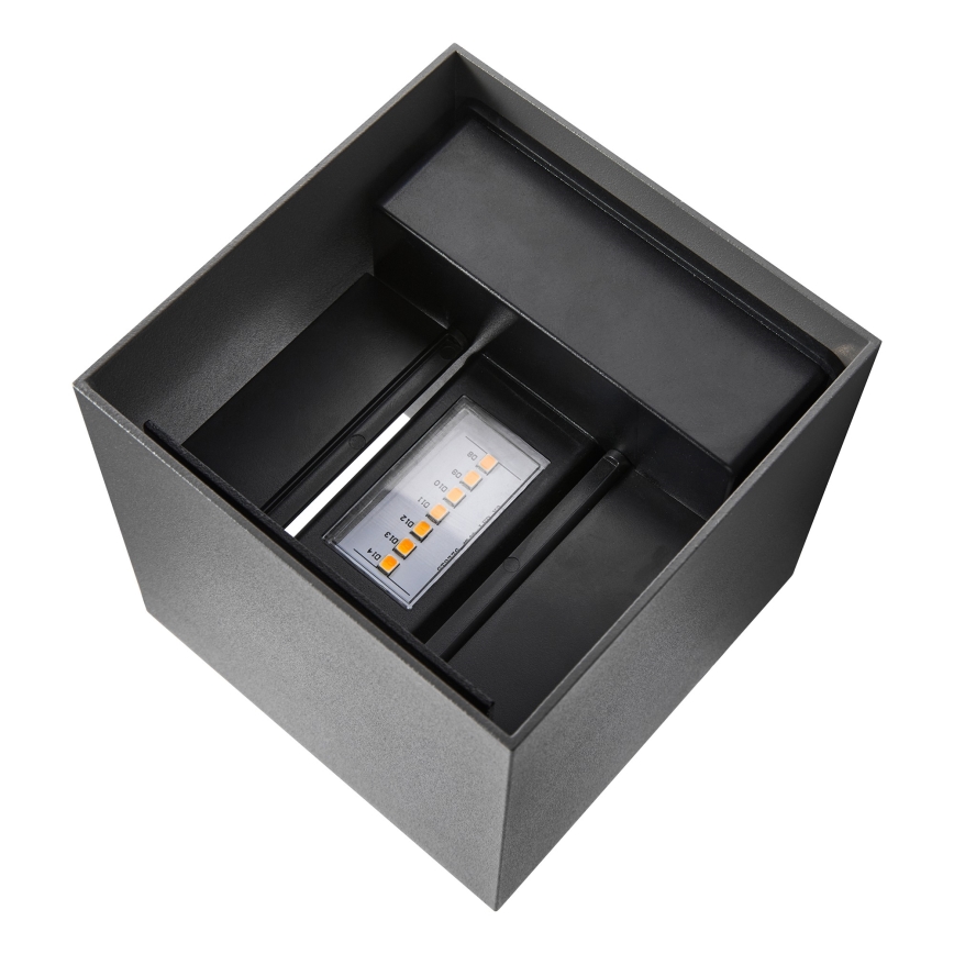 Nordlux - LED Външен стенен аплик MILDA LED/4,9W/230V IP44 антрацит