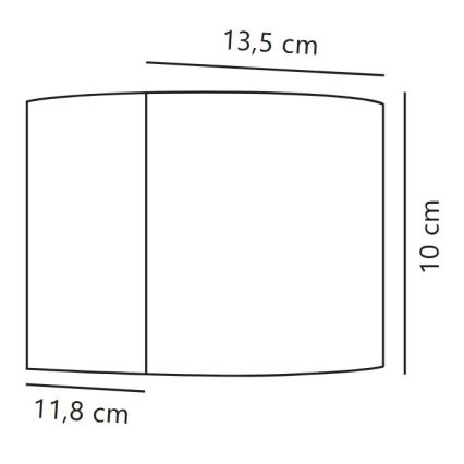 Nordlux - LED външен стенен осветител MILDA LED/4,9W/230V IP44 антрацит