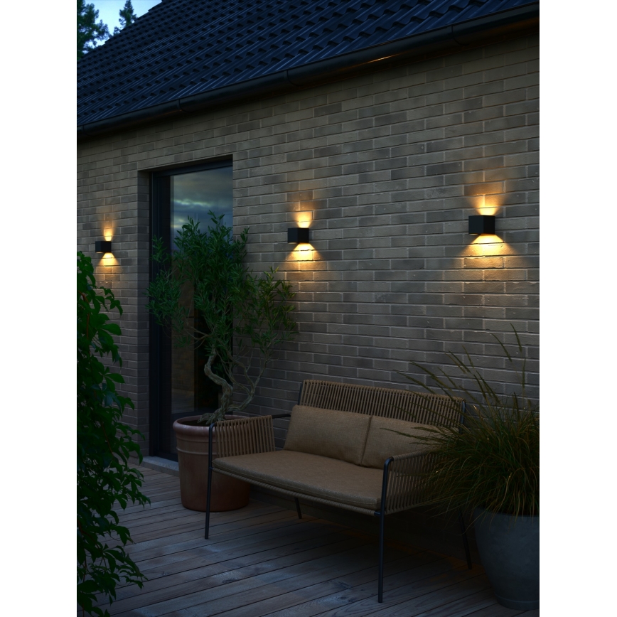 Nordlux - LED външна стенна лампа MILDA LED/4,9W/230V IP44 черна