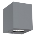 Nordlux - LED Външно стенно осветително тяло CANTO 2xLED/5W/230V IP44 сиво