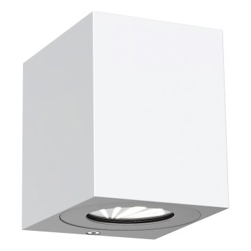 Nordlux - LED външно стенно осветително тяло CANTO 2xLED/6W/230V IP44 бяло