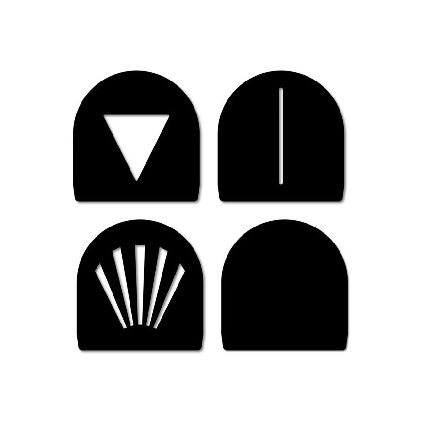 Nordlux - LED външно стенно осветително тяло CANTO 2xLED/6W/230V IP44 черно